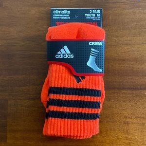 Adidas Climate Compression Youth M Crew Socks